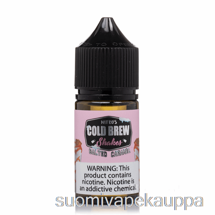 Vape Box Suolattu Karamelli - Nitros Kylmäkeittosuolat - 30ml 25mg